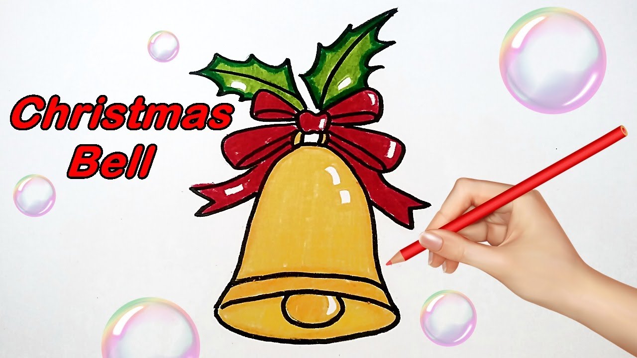 How To Draw A Christmas Bell Easy And Cute how-to-draw-a-christmas-bell-easy-and-cute