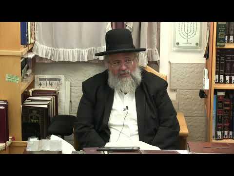 החיד"א -שיעור לאברכים בהלכה-כ' תמוז תשפ''ה