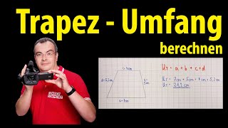 Trapez - Umfang berechnen | Lehrerschmidt