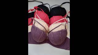 Бюстгальтер Biweier Мереживний З Портупея Пуш Ап 8822