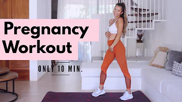 10 Minute Pregnancy Workout | #WorkoutwithJen
