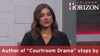 Author of “Courtroom Drama” stops by