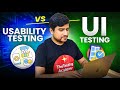 Usability vs UI Testing Explained 🔍 | System Testing for QA &amp; Manual Testers