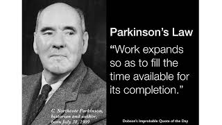 Parkinson's Law Part 1 (Intro)