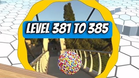 Going Balls SpeedRun Gameplay. Level 381 - 385.