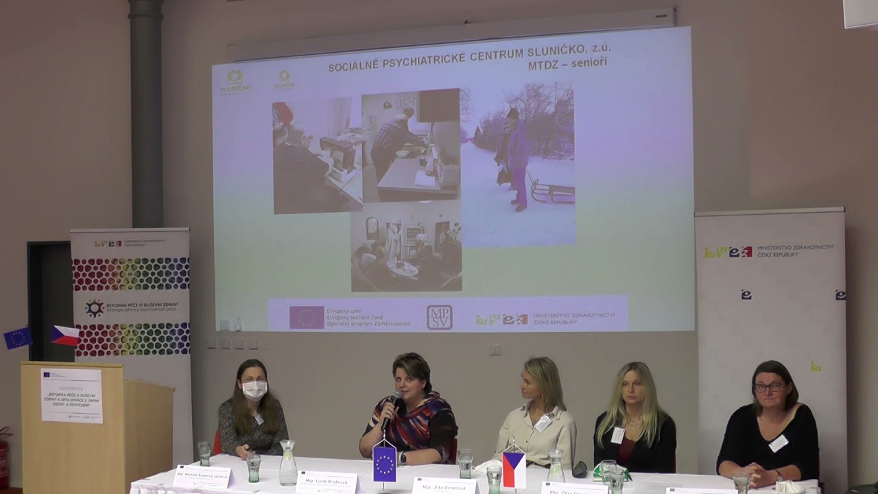 Konference „REFORMA PÉČE O DUŠEVNÍ ZDRAVÍ A SPOLUPRÁCE S JINÝMI OBORY A PROFESEMI