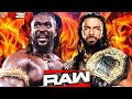 رومان رينز ضد أوبا فيمي عرض WWE Raw بتاريخ 27 مايو 2026 المباراة كاملة لعبة WWE 2K26 