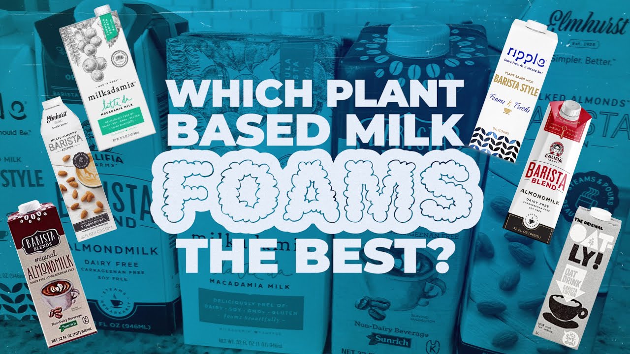 Which Plant Based Milk Makes the Best Cold Foam in a Vitamix Aer? YouTube