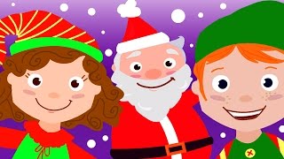 Finger Family CHRISTMAS Song for Kids! Feat. Santa Claus Daddy Finger