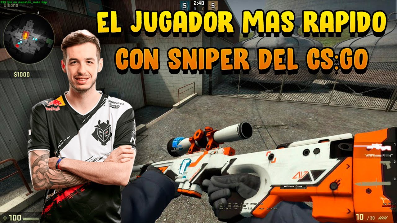 El Jugador PRO con AWP de la ACTUALIDAD en Counter-Strike !! - YouTube