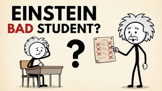 Was Einstein Really a Bad Student 🤯