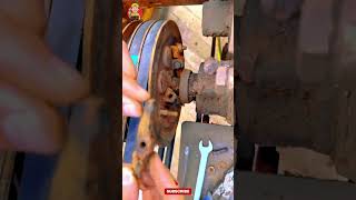 Old vs New Brake Shoes Comparison! 🚗 #BrakeRepair #engine #MechanicLife #Maintenance #Shorts