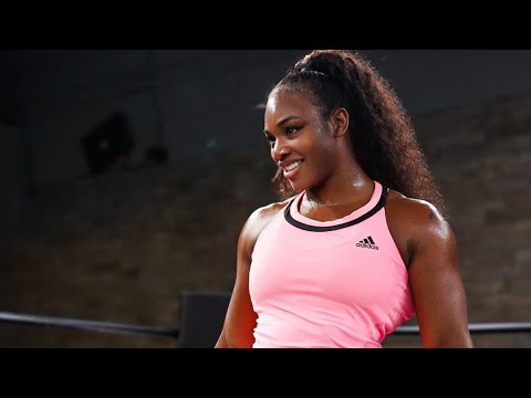 Claressa Shields on Pads 2024 💣 💥 GREATEST WOMAN OF ALL TIME !!!!