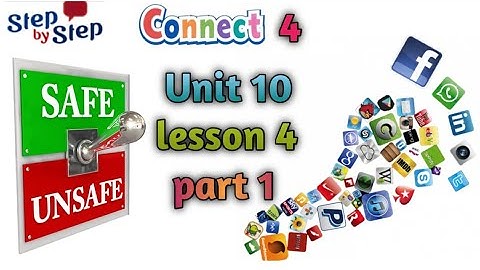 كونكت رابعة إبتدائى || الترم التانى || الوحده العاشره الدرس الرابع ج1 || connect 4 unit 10 lesson 4