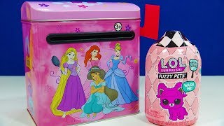 LOL Surprise Fuzzy Pets Makeover Series Unboxing & Kinder Joy Egg Ugly Dolls Blind Bag Scooby-Doo screenshot 5