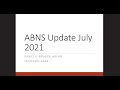 Daniel resnick provides update on abns