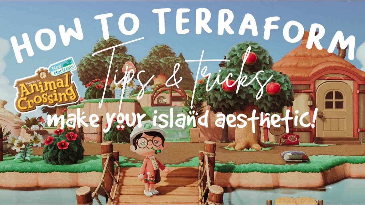 HOW TO TERRAFORM: TIPS & TRICKS TO MAKE YOUR ISLAND AESTHETIC // ACNH -  YouTube