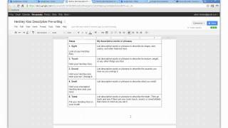Hershy Kiss prewriting part 1