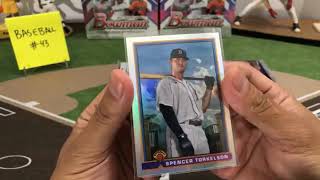 Baseball Break #43. 7/2/21. 2021 Bowman Mega and Blaster Boxes. Big Hits. Austin Martin x3 + more