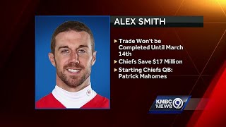 Kansas City Chiefs QB Alex Smith traded to Washington Redskins