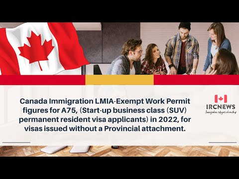 Canada LMIA-Exempt Work Permit |Start-up business class (SUV) visas issued Without Province 2022