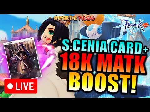 SWORDSMAN CENIA + 18K MATK BOOST STREAM!! - RAGNAROK M CLASSIC - YouTube