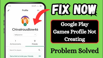 Fix Google Play Games Profile Not Creating (2025) | Google Play Games Profile Not Working