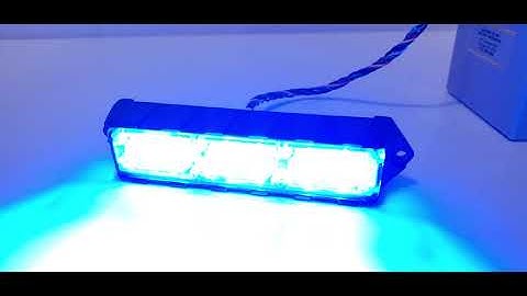 Feniex Quad Surface Mount Demo Colors and Patterns