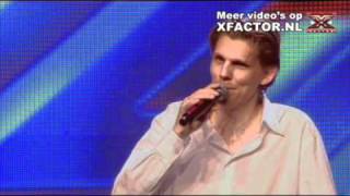 X FACTOR 2011  aflevering 3  auditie Huub