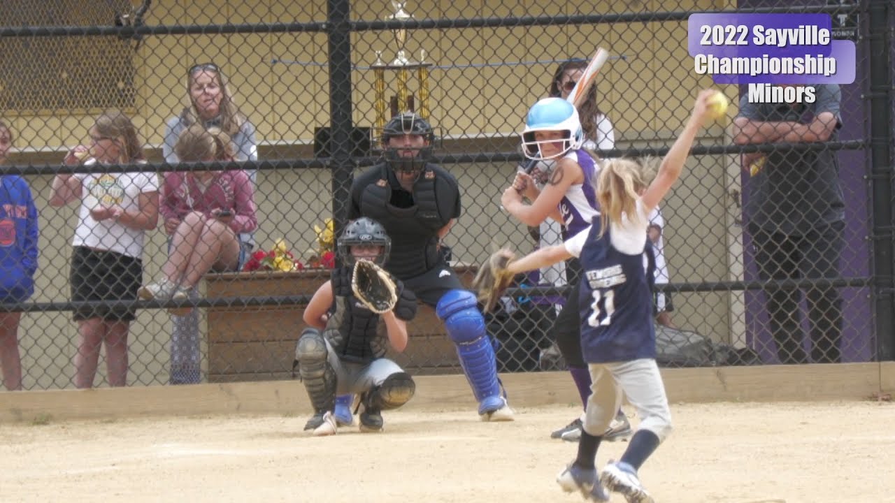 Girls Softball Minors Championship 2022 Sayville Little League. Yankees vs Rockies YouTube