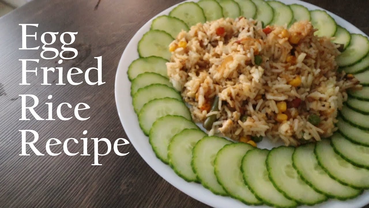 How to Cook Egg Fried Rice Cooking Recipe Cooking with Farah YouTube