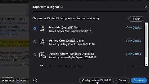 How to create a Digital ID with Adobe Reader