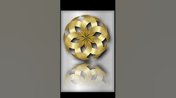 Unique Golden Logo Design: The Power Of CorelDRAW ! Tips & Tricks Revealed! #viral #shorts