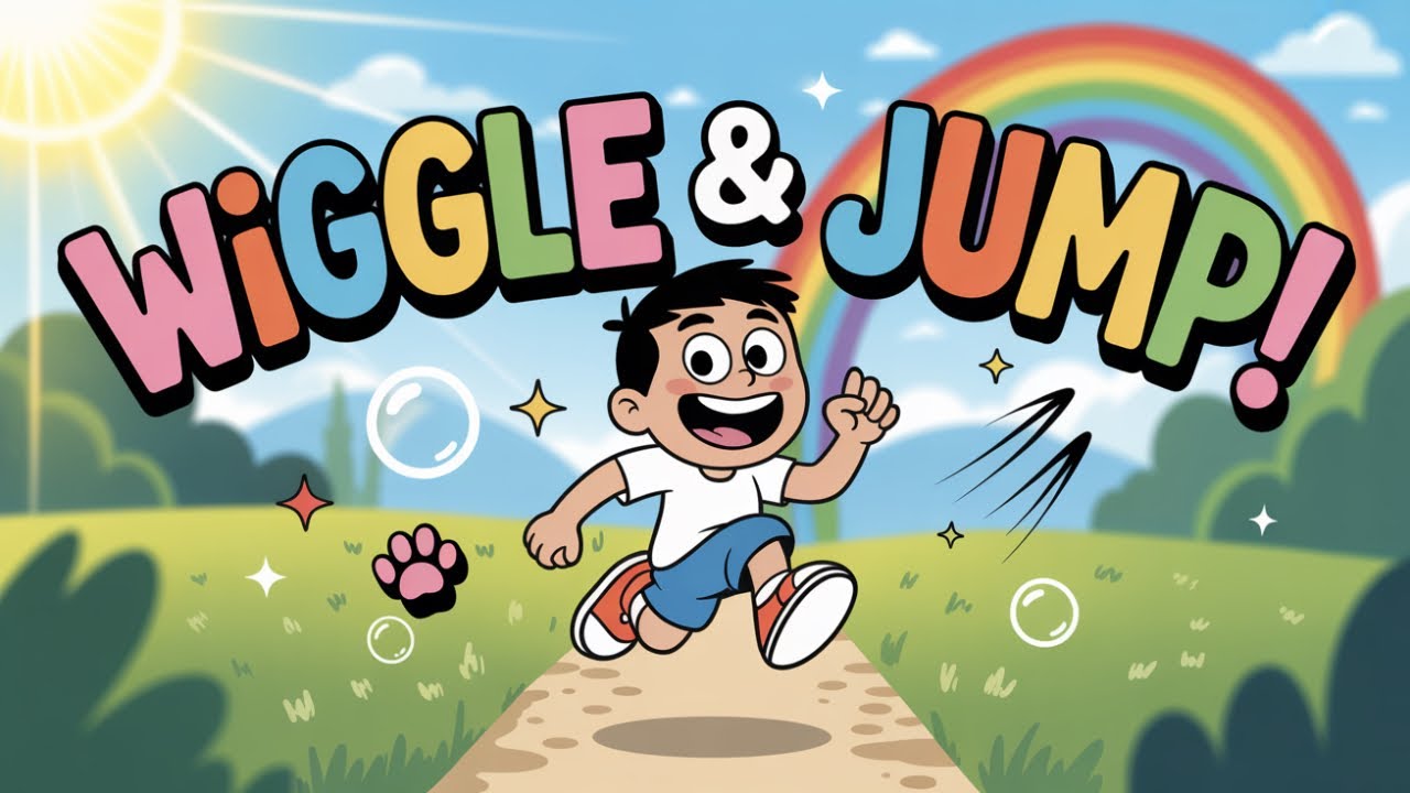Wiggle and Jump! | Fun Action Song for Kids - YouTube