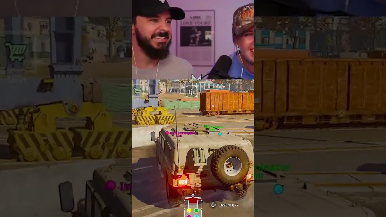 Trolling our random teammates with bad driving 😂