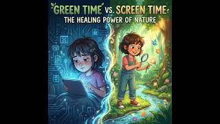 Green Time vs. Screen Time: The Healing Power of Nature for Kids 🌿