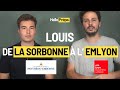Louis : De La Sorbonne à l'emlyon (PGE) - Hello Prépa Alumni - Prépa N°1