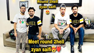 Finally Meet ​⁠​⁠@Round2hell Zyan Saifi ?❤️round2hell zyansaifi meeting