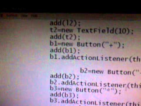 Simple calculator in java