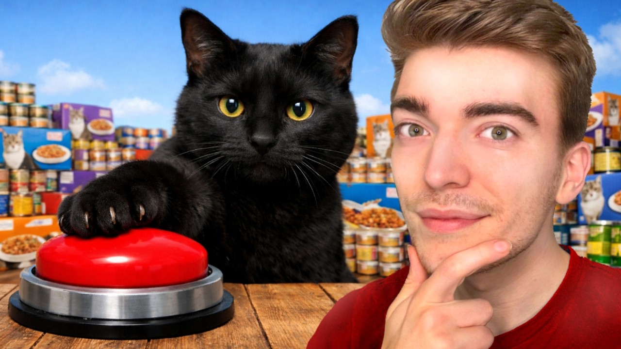 I Taught My Cat To TALK With Buttons? - YouTube
