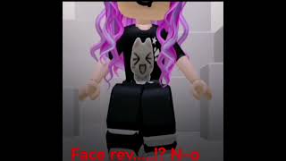 face rev....!? N-n-o #roblox #facereveal #edit