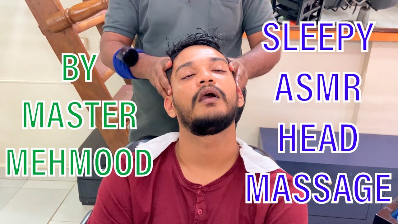 Sleepy ASMR Indian Barber Head Massage By Master Mehmood (Saurabh)