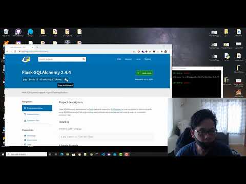 How to install Flask SQLAlchemy