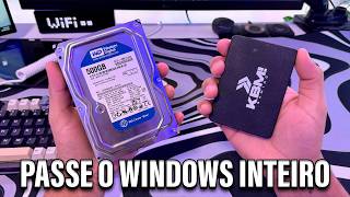 O MÉTODO que os TÉCNICOS USAM para CLONAR HD para SSD RÁPIDO! 🔧