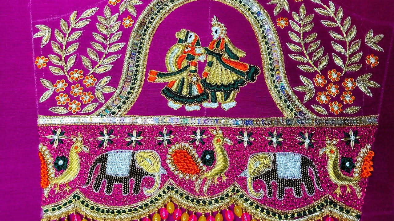 🔥Maggam work blouse designs 2025❤️| latest Maggam work blouse designs| Nafisa Maggam work 🙏