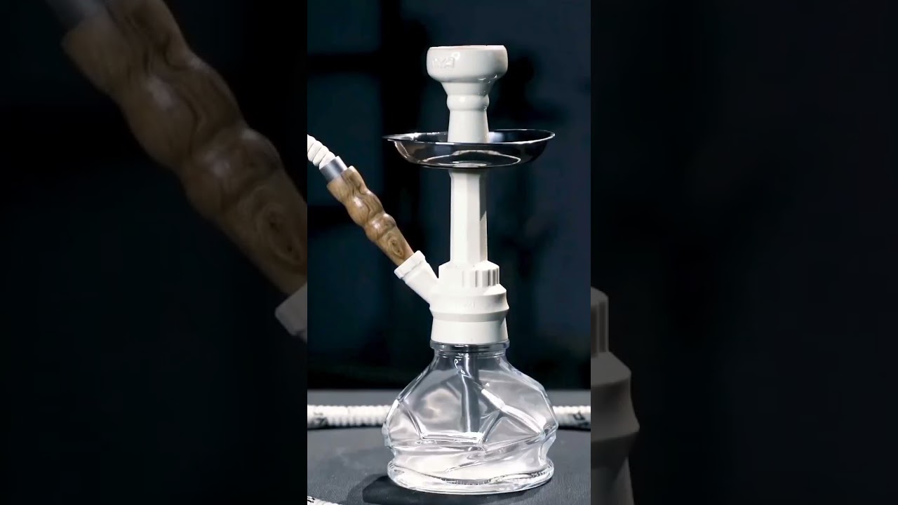 MYA hookah chico clear glass  N reverse flow