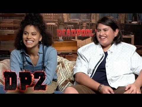'Deadpool 2': Zazie Beetz and Julian Dennison (Full Interview)