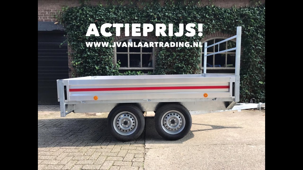 VDM plateauwagen Plateauwagen ongeremd.