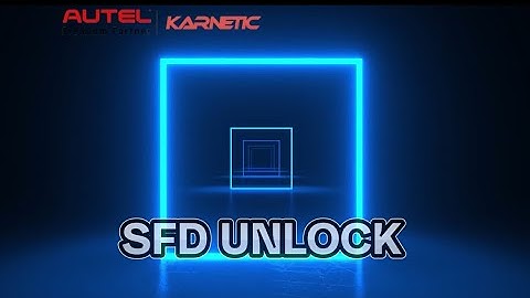 Autel - SFD Security Gateway Unlock | Autel UK