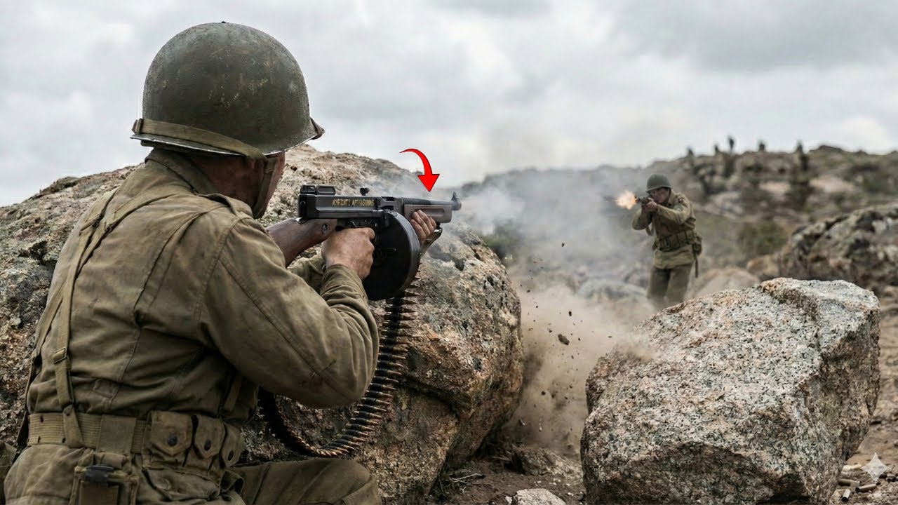 When They Put Aircraft API Rounds in Thompson Guns — Japanese Called It Armor Fire